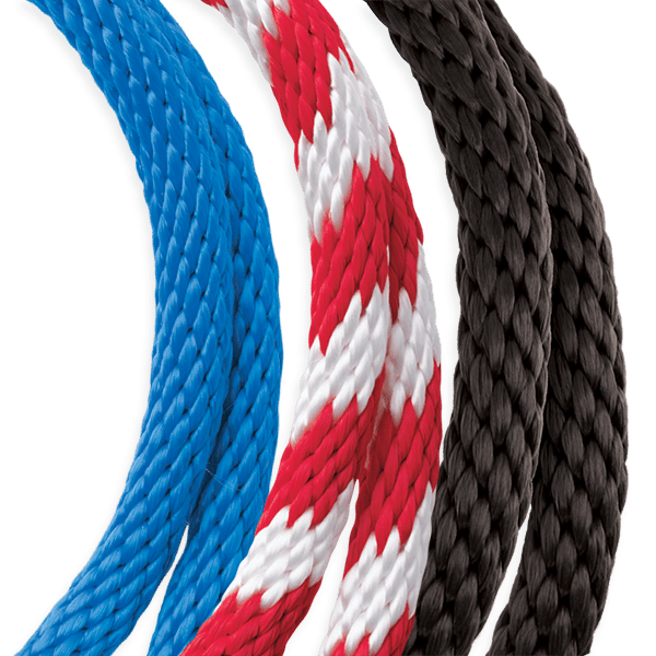 Koch 7/16 in. D x 100 ft. L Red/White Diamond Braided Polyester Rope